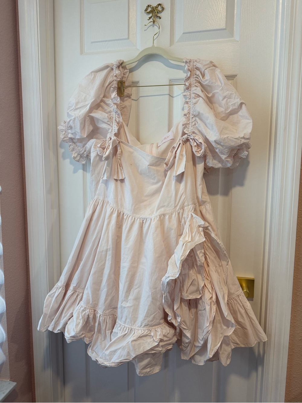 Selkie buttercream dress